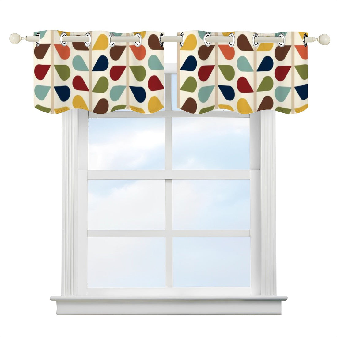 Valance Curtains - Mid Century Modern Gal