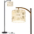 Elegant Modern Art Deco Arc Floor Lamp - Mid Century Modern Gal