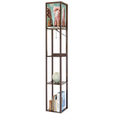 Shoe Lover Mid Mod Lampshade for Floor Lamp with Shelves - Mid Century Modern Gal