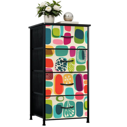 Mid Century Modern Amoeba Designed 4-Drawer Dresser - Mid Century Modern Gal