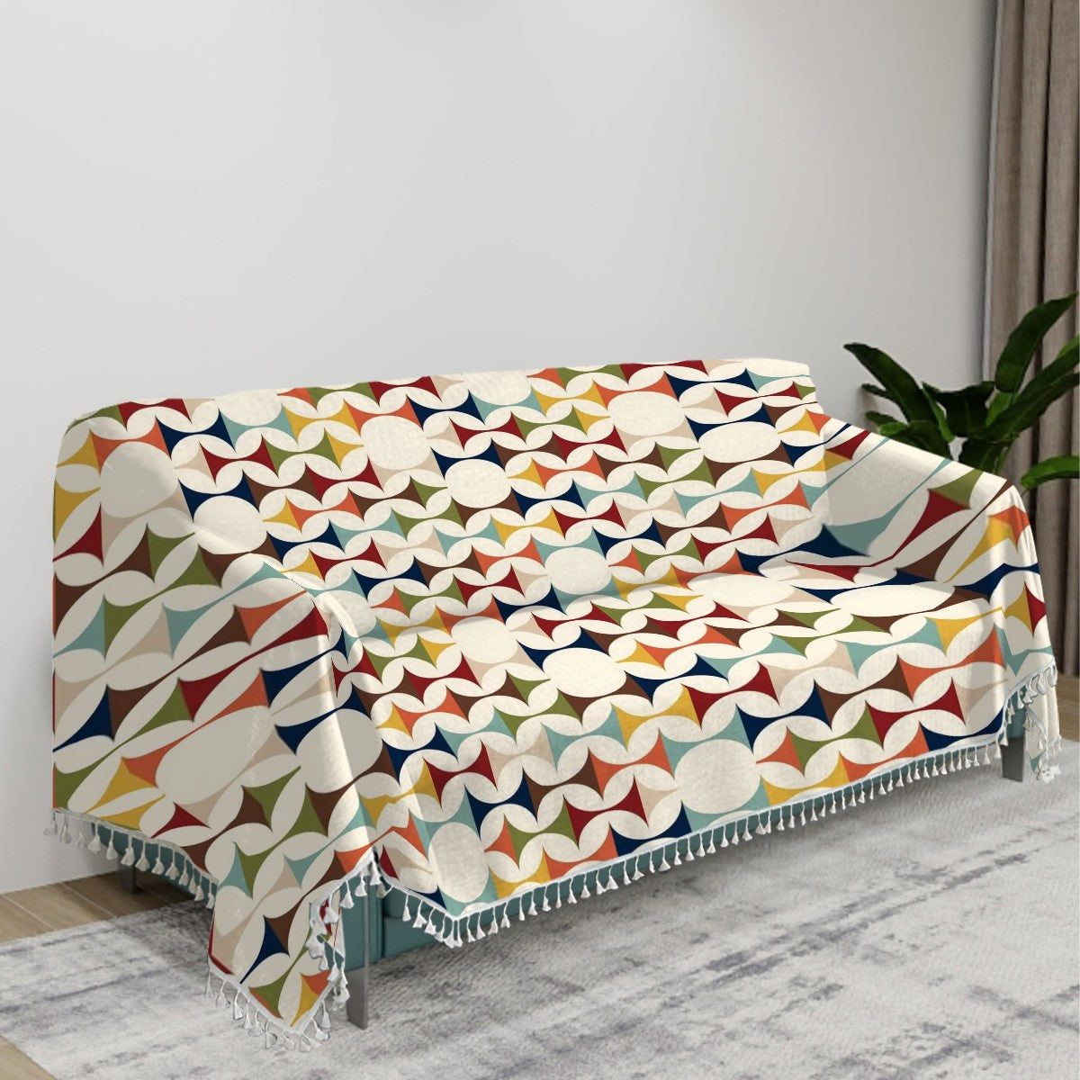 Mid Century Modern Scandinavian Designed Couch Covers Blanket - Mid Century Modern Gal