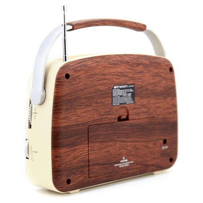 Wholesale Emerson Portable Retro Radio with Rechargeable Battery