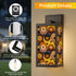 Mid Century Modern Retro Orbs Brown Golden Yellow, Beige Retro Patio Wall Light - Mid Century Modern Gal