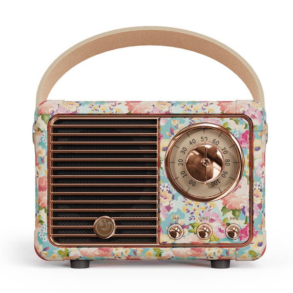 Vintage Speaker - Floral