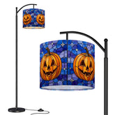 Halloween Stained Glass Style Jack-o&