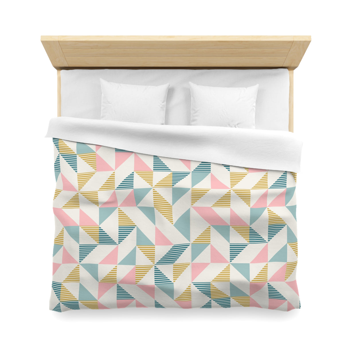 Mid Century Modern Geometric Retro Duvet Cover - Modern and Colorful Bedding - Mid Century Modern Gal