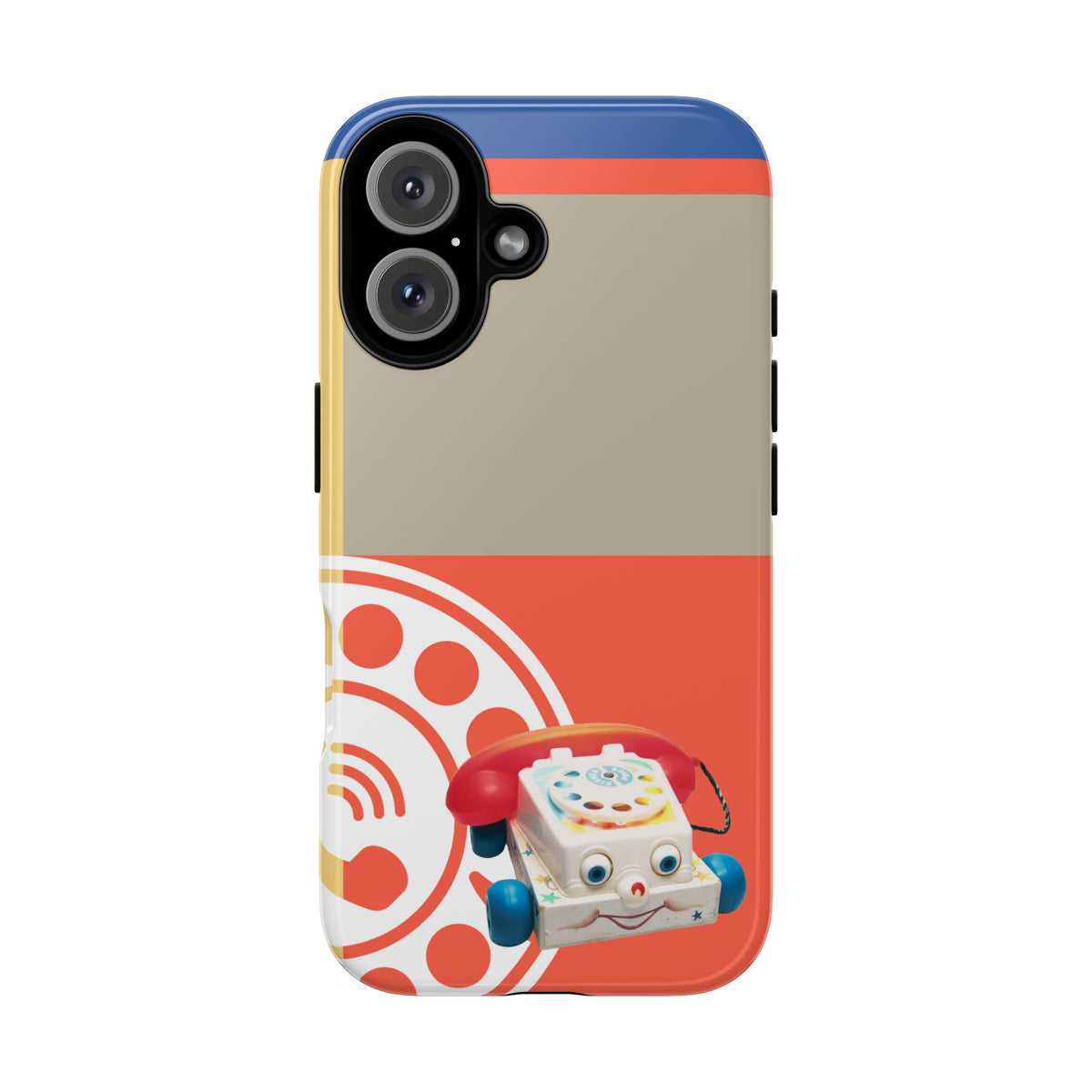 The First Original Phone, Eye Phone, Retro Kitschy Cute Rotary Phone, Tough Phone Cases