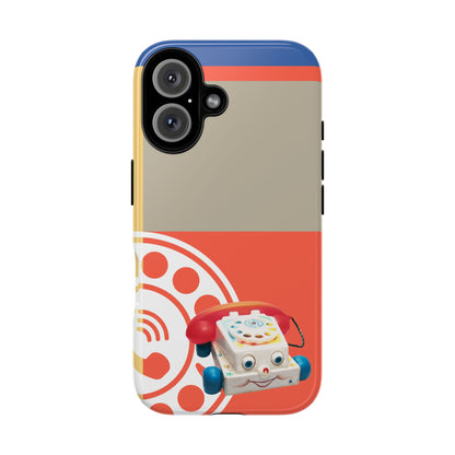 The First Original Phone, Eye Phone, Retro Kitschy Cute Rotary Phone, Tough Phone Cases