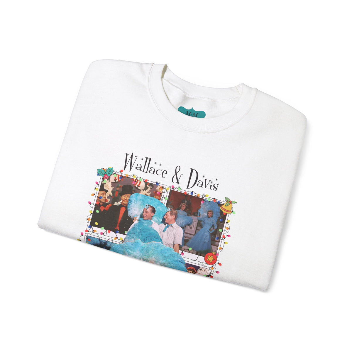 Sisters Sisters, Wallace And Davis White Christmas Movie Columbia Inn, Matching Chrismtas Swag - Mid Century Modern Gal