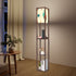 Mid Century Modern Franciscan Starburst, Floor Lamp with Shelves - Mid Century Modern Gal