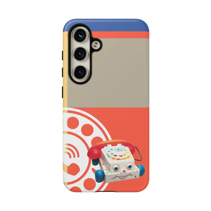 The First Original Phone, Eye Phone, Retro Kitschy Cute Rotary Phone, Tough Phone Cases
