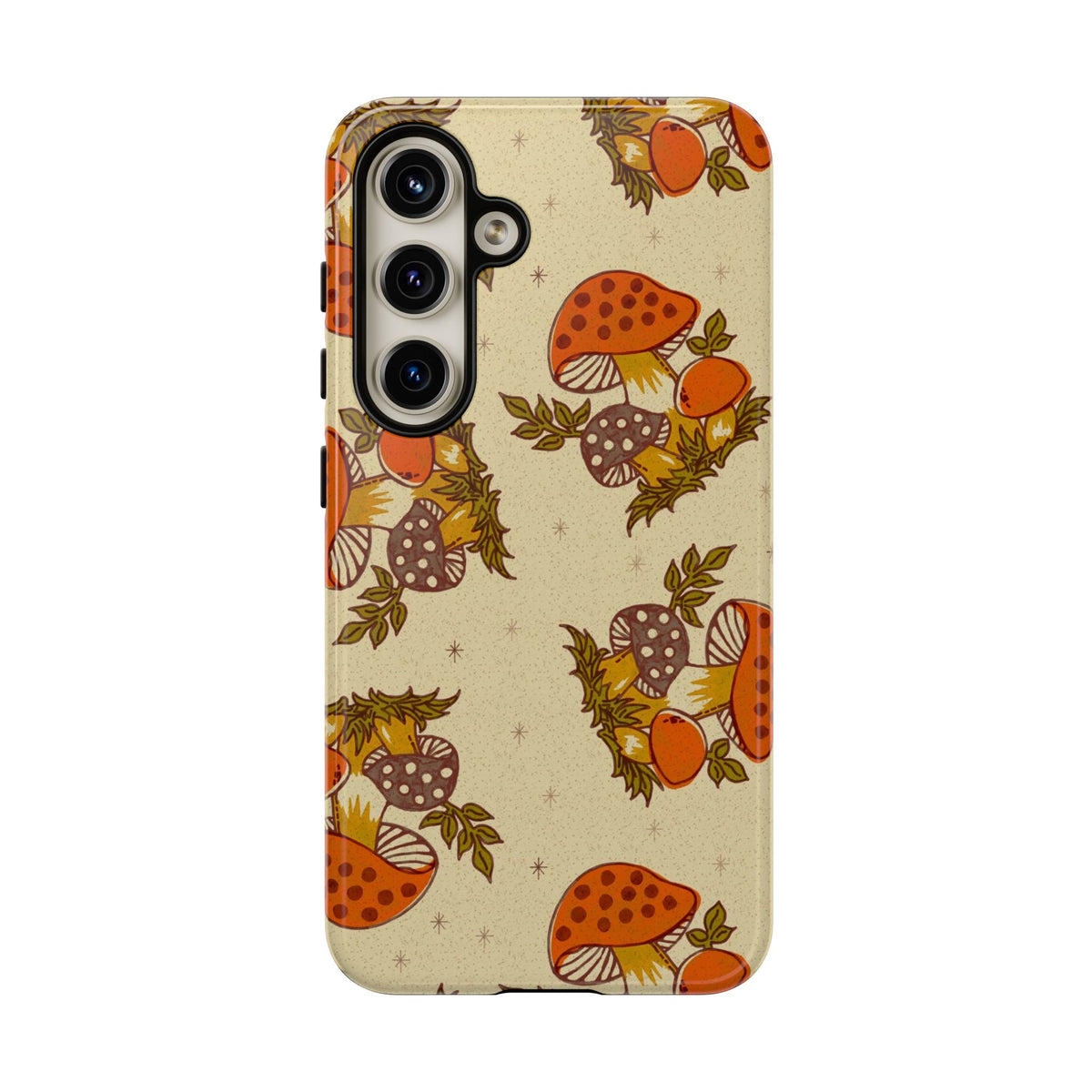 70s Merry Mushroom Groovy Retro Smart Phone Tough Phone Cases