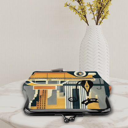 New York New York Atomic Kitschy Cat Coin Purse - Mid Century Modern Gal