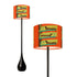 Doxie Dog Mid Century Modern Orange Quirky Fun Kitschy Teardrop Shaped Floor Lamp - Mid Century Modern Gal