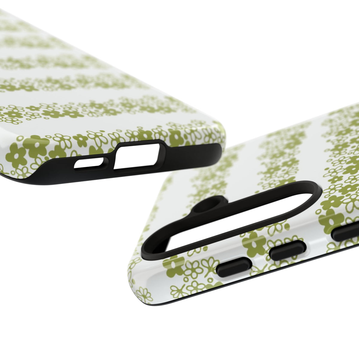 Pyrex Crazy Daisy Spring BlossonFloral Phone Case: Tough Cases with Elegant Green Floral Design, Durable Phone Cover