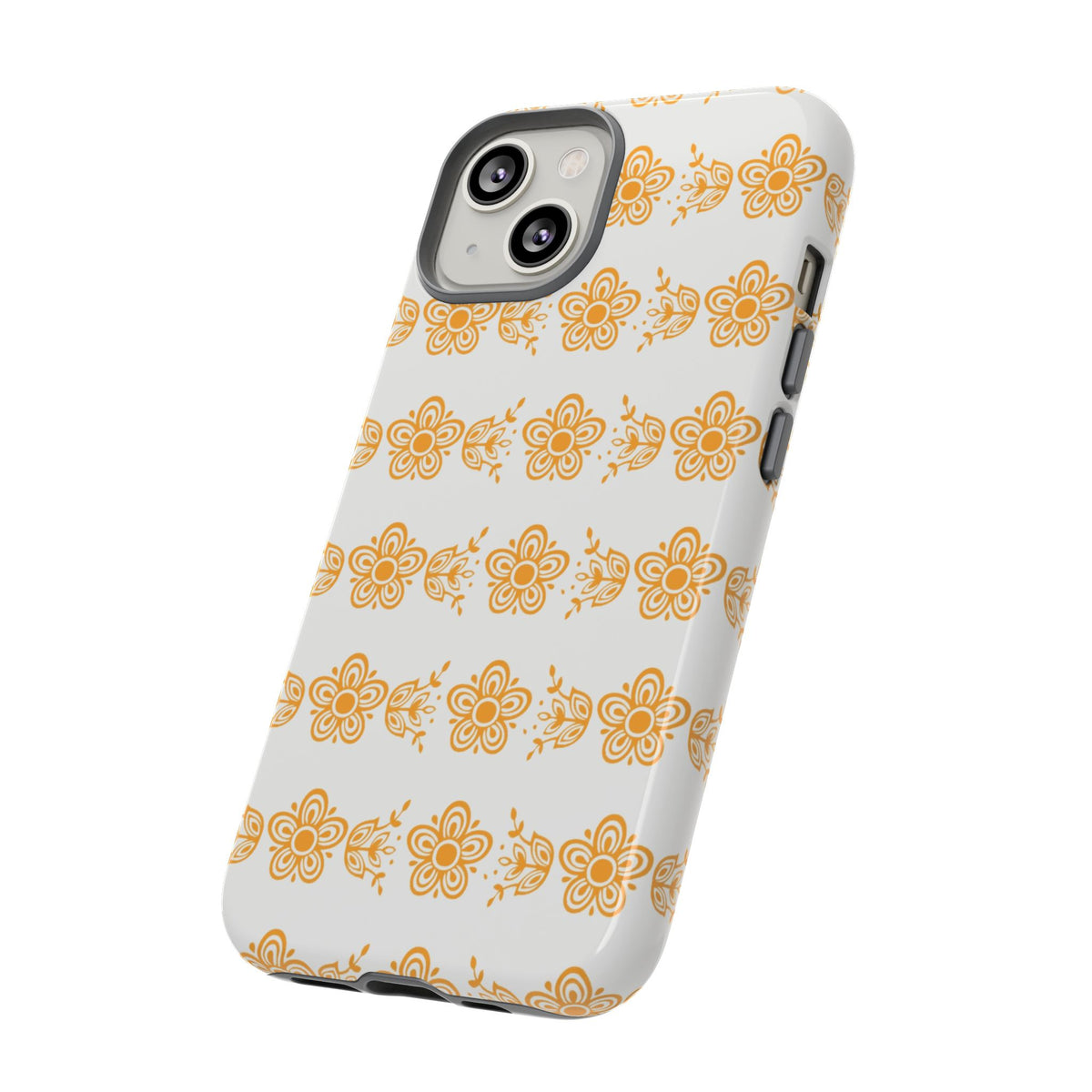 Pyrex Golden Butterfly Floral Phone Case, Tough Cases for Stylish Protection, Gift for Her, Durable, Trendy Floral Design, Cell Phone Cover