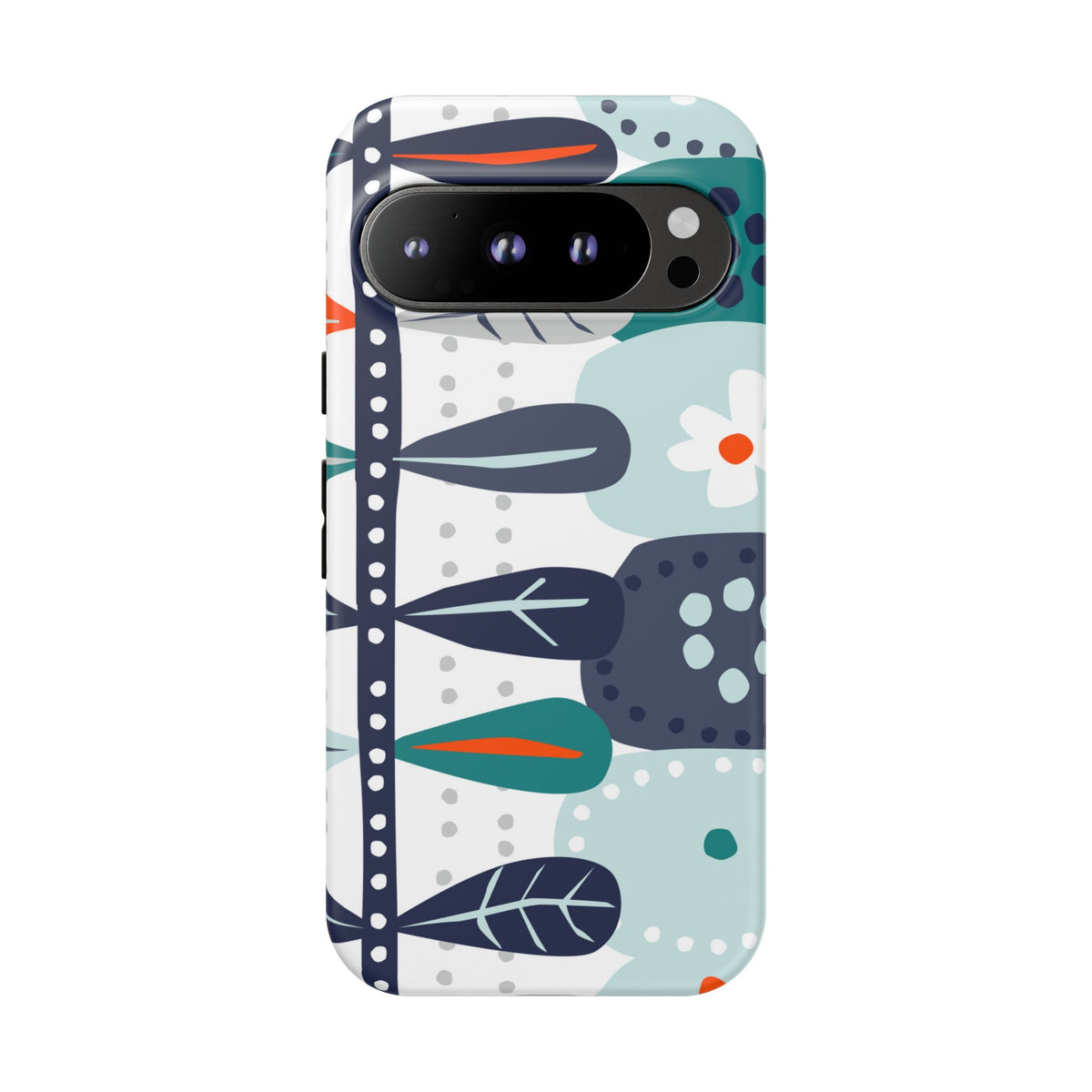 Scandinavian Modern Floral Nordic Hygge Tough Phone Case