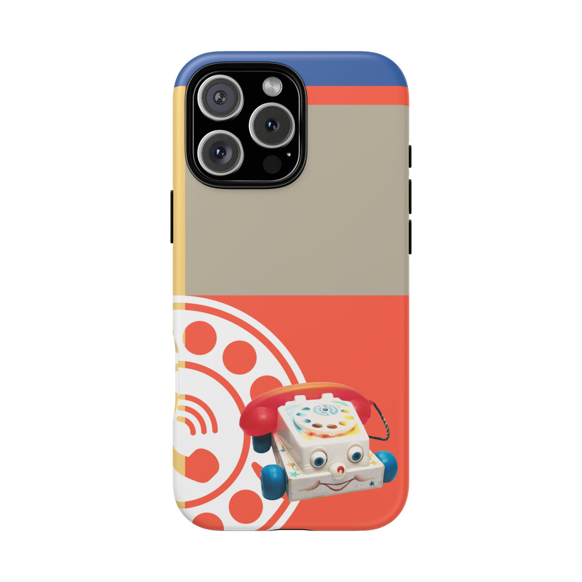 The First Original Phone, Eye Phone, Retro Kitschy Cute Rotary Phone, Tough Phone Cases