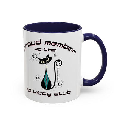 Childless Cat Lady Atomic Cat Kitty Club, Vote Drinking Mug