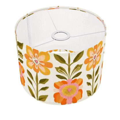 Modern Danish Scandinavian Floral Designed Mid Century Modern Lamp SHADE ONLY - For Arc Floor Lamps Only - Mid Century Modern Gal