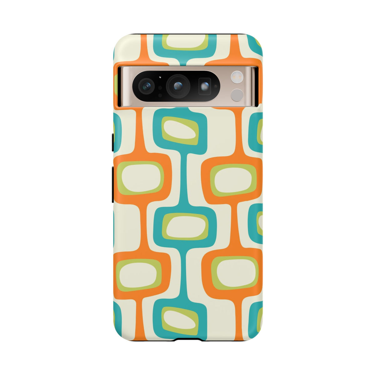 Mid Century Modern Groovy Googie Design, Colorful Smart Phone Tough Cases