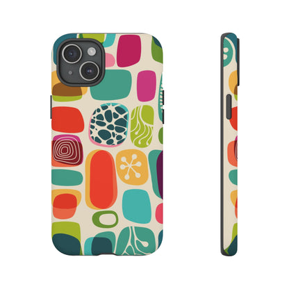 Mid Century Modern Amoeba Designed Tough Phone Case
