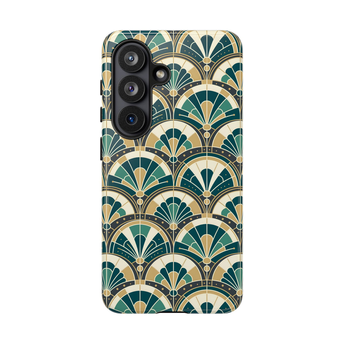 Art Deco Peacock Inspired Tough Phone Case