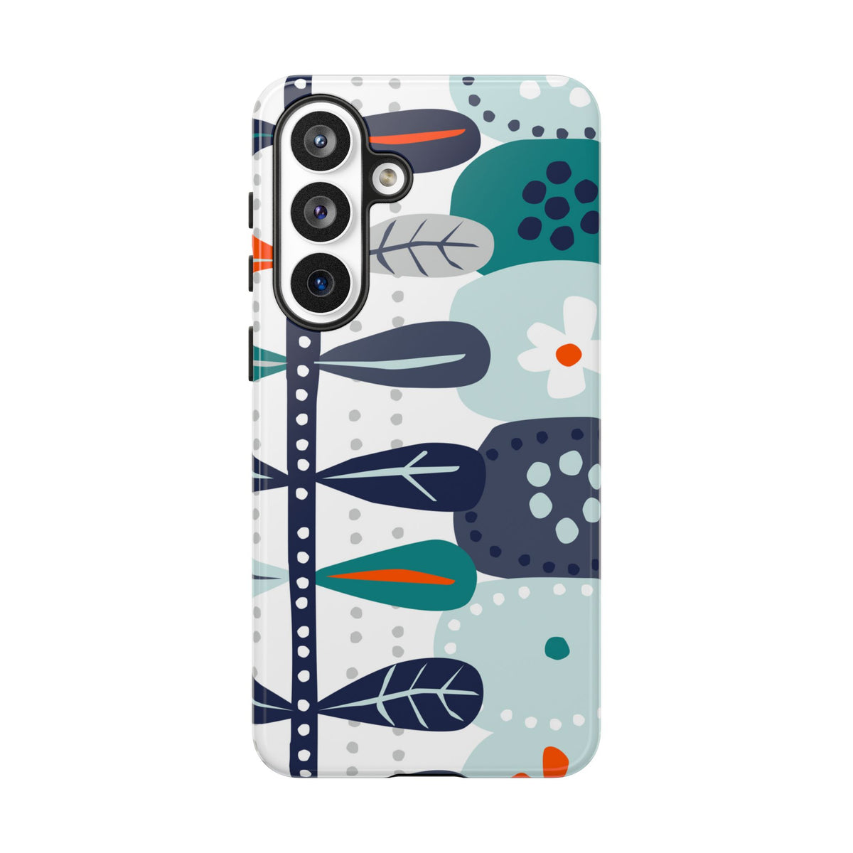Scandinavian Modern Floral Nordic Hygge Tough Phone Case