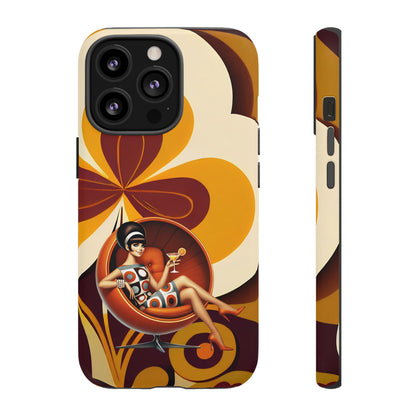 Groovy Mod 60s Retro Flower Power Phone Cases