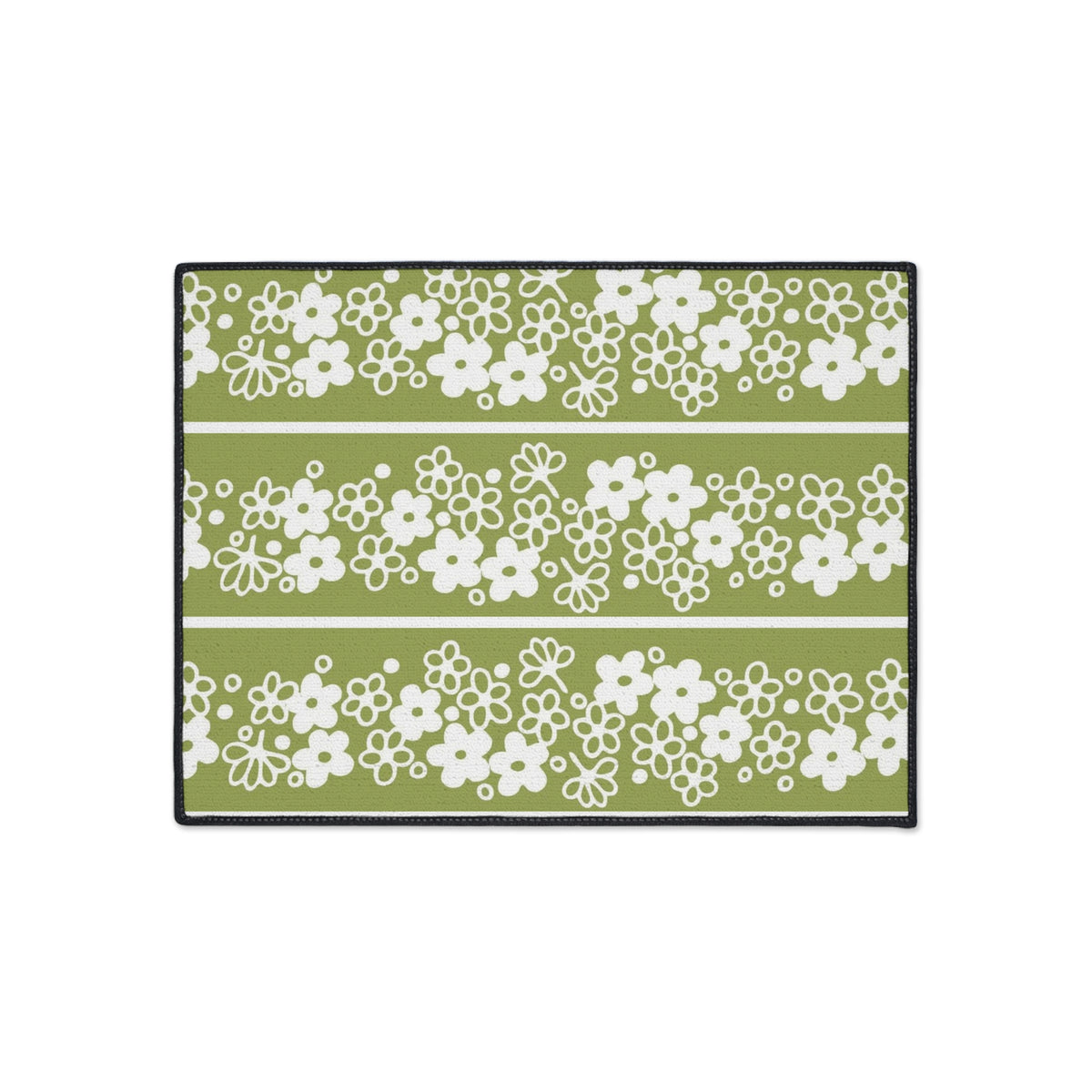 Kitchen Floor Mat, Spring Blossom Pyrex Lover, Collector Retro Kitchen Decor - Mid Century Modern Gal