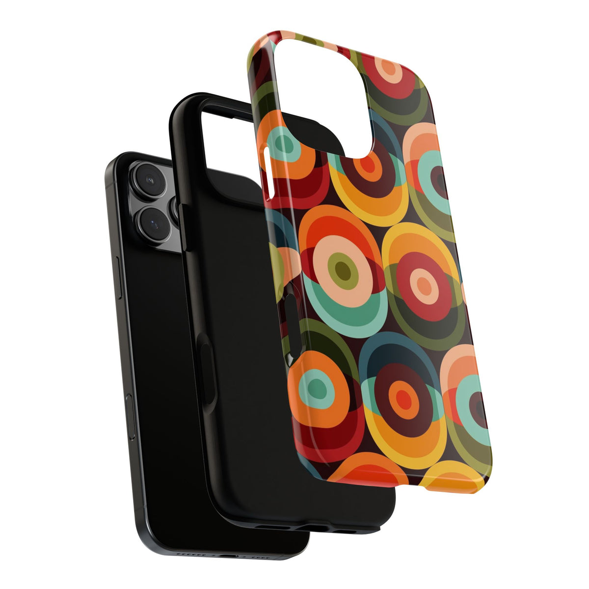 Retro Groovy Space Orb, Funky Fun Tough Phone Case