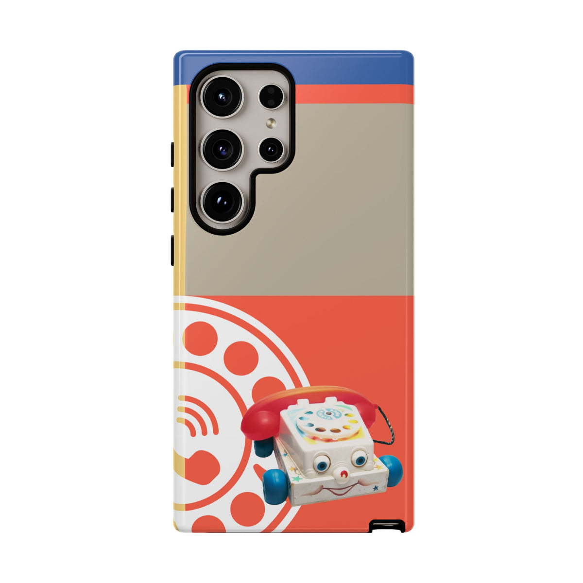 The First Original Phone, Eye Phone, Retro Kitschy Cute Rotary Phone, Tough Phone Cases