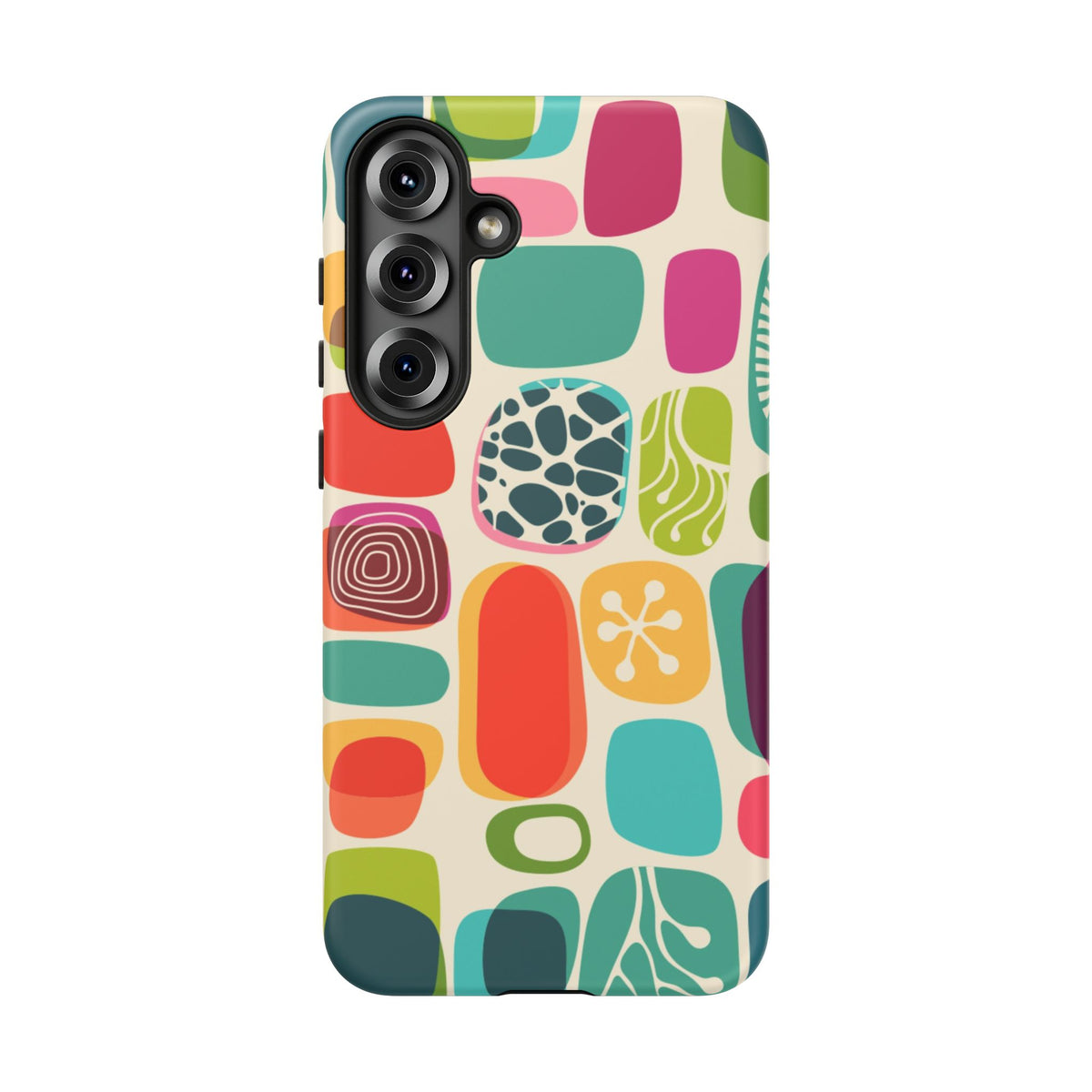 Mid Century Modern Amoeba Designed Tough Phone Case