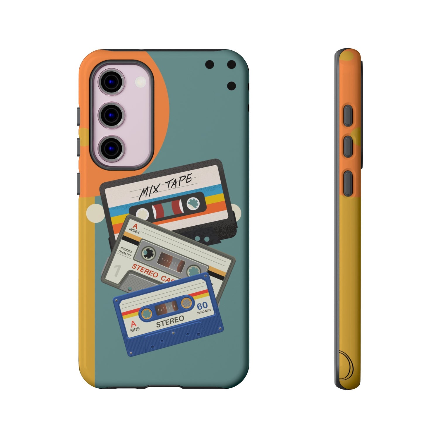 Gen X, Retro Cassettes Mid Mod Smart Phone Tough Cases