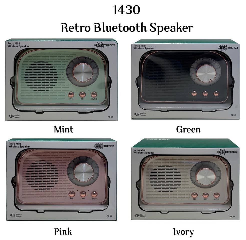 Wholesale Retro Bluetooth Speaker