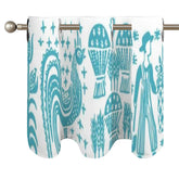 Pyrex Butterprint, Modern Danish Valance Curtain - Mid Century Modern Gal