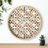 Mid Century Modern Scandinavian Designed, Geometric Retro Colorful Retro Wall Clock - Mid Century Modern Gal