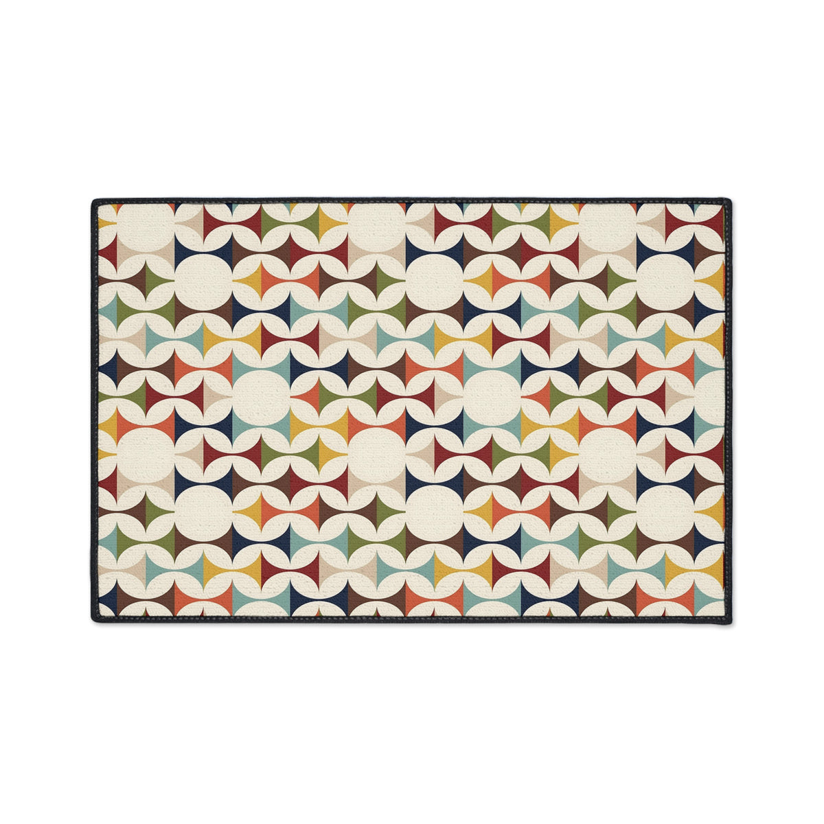 Mid Century Modern Scandinavian Designed Kitchen, Bath Heavy Duty Floor Mat - Mid Century Modern Gal