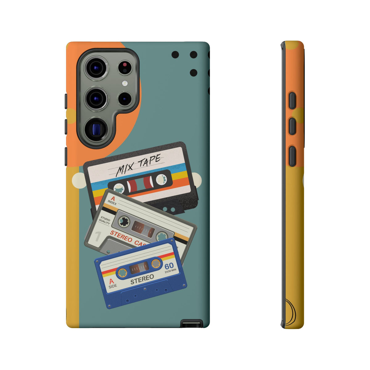 Gen X, Retro Cassettes Mid Mod Smart Phone Tough Cases