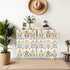 Modern Danish Scandinavian Floral Designed Wooden Storage Cabinet - Mid Century Modern Gal