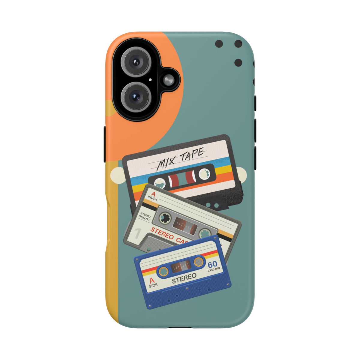 Gen X, Retro Cassettes Mid Mod Smart Phone Tough Cases