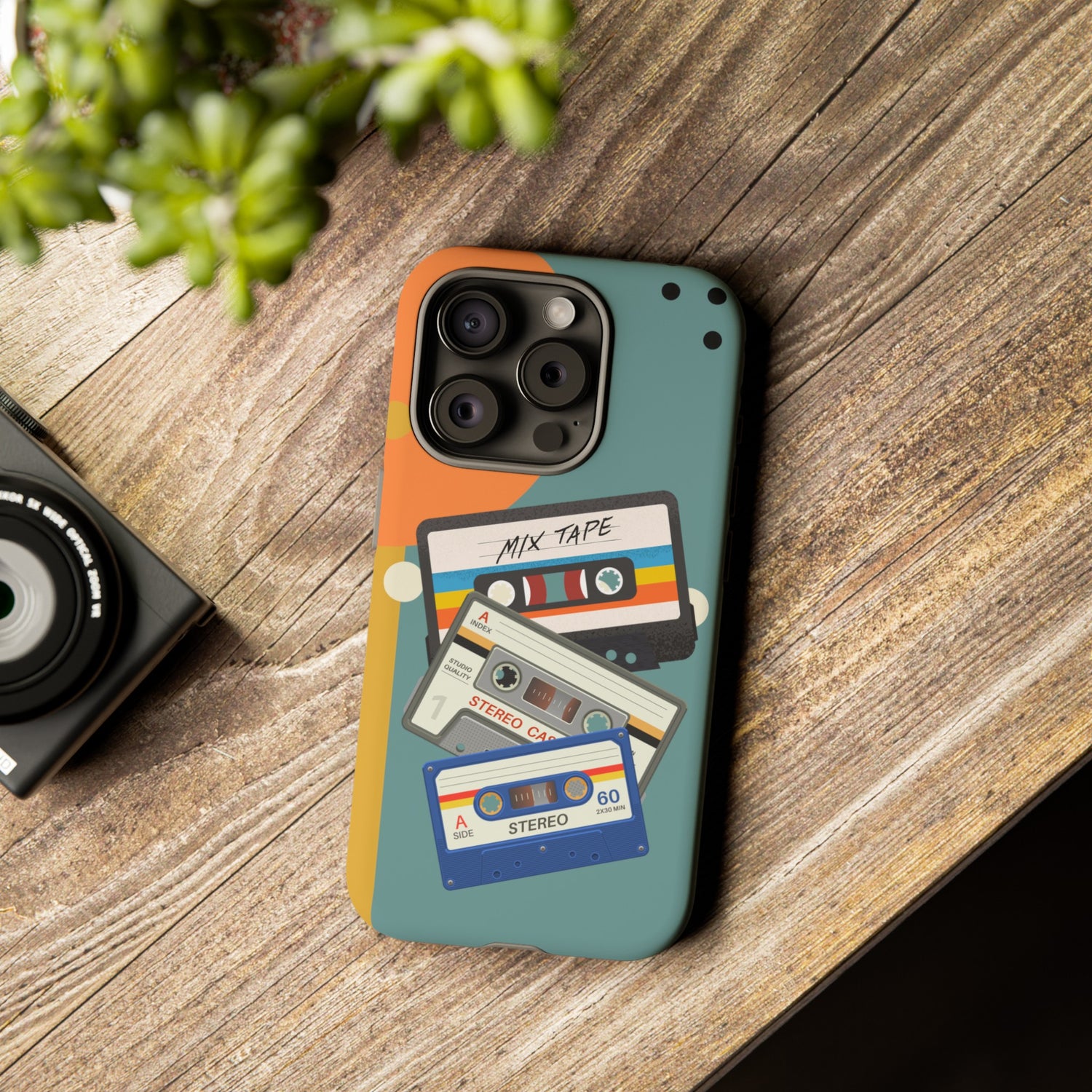 Gen X, Retro Cassettes Mid Mod Smart Phone Tough Cases