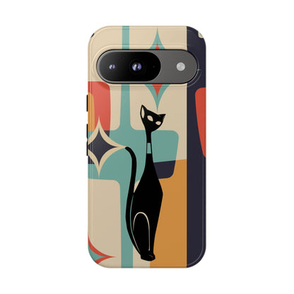 Atomic Cat, Sexton Cat, Mid Mod, Retro Geometric, Starburst Tough Phone Cases