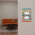 Kitschy Mid Mod Palm Spring California Modern Switch Cover 1-Gang 1 Duplex - Mid Century Modern Gal