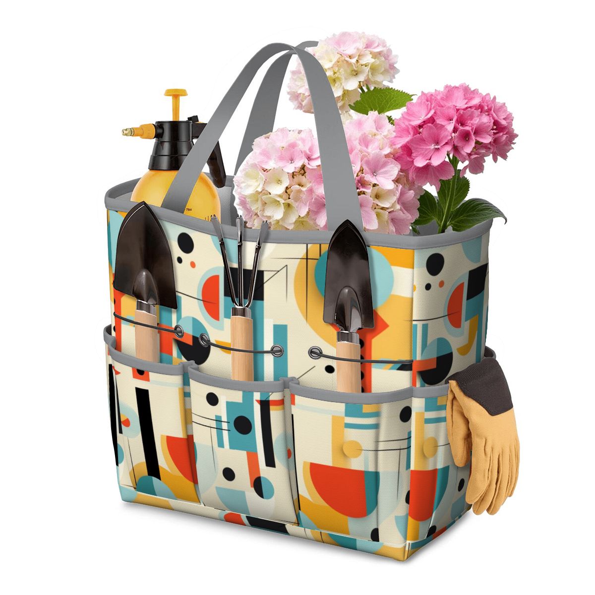 Mid Century Modern Bauhaus Designed Garden Tool Bag - Mid Century Modern Gal