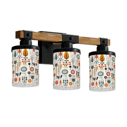 Mid Century Modern Scandinavian Desing Floral Vanity Light Fixture - Mid Century Modern Gal