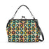 Retro Records Groovy Mod Kisslock Crossbody Purse - Mid Century Modern Gal