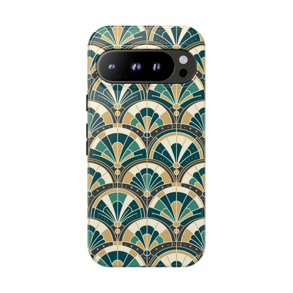 Art Deco Peacock Inspired Tough Phone Case