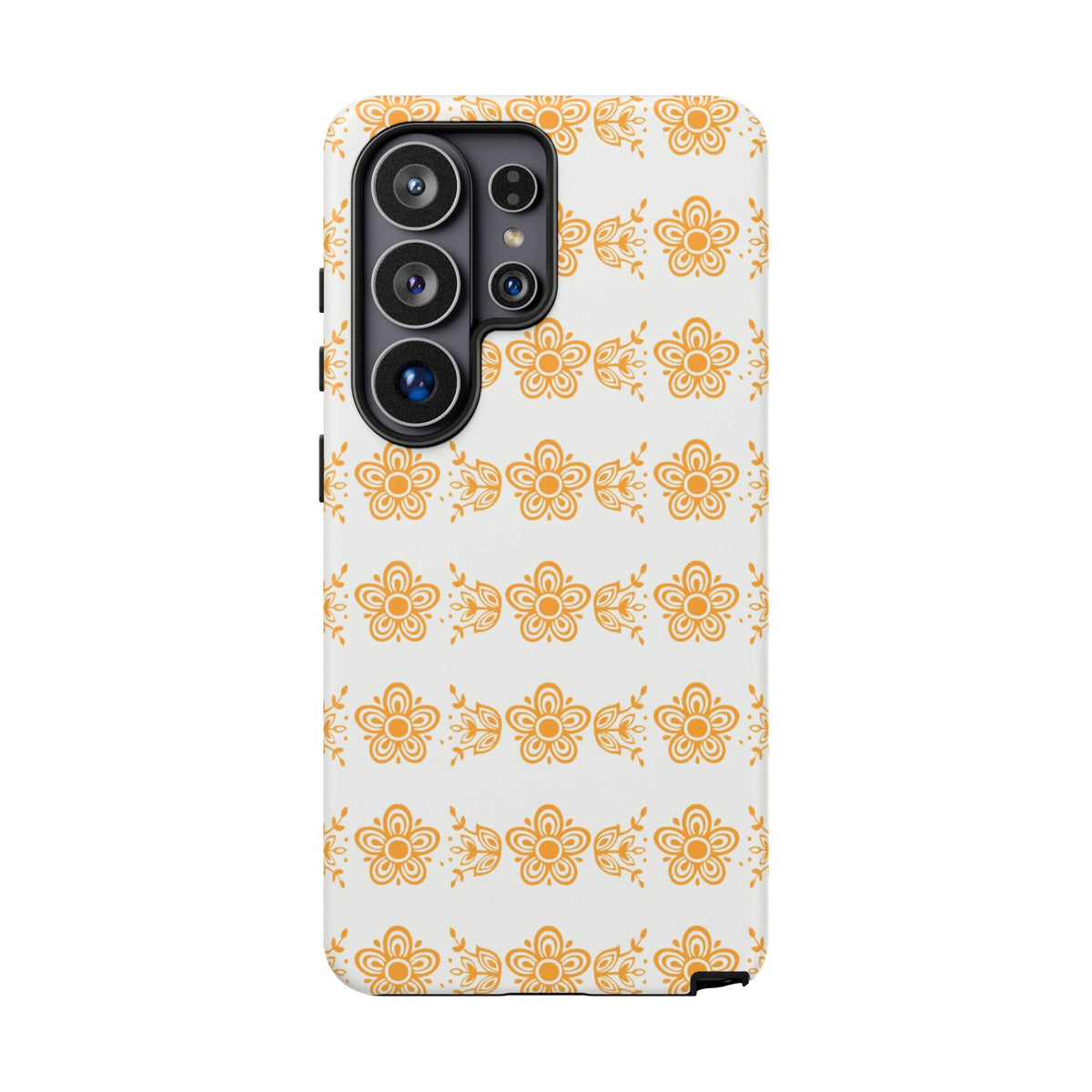 Pyrex Golden Butterfly Floral Phone Case, Tough Cases for Stylish Protection, Gift for Her, Durable, Trendy Floral Design, Cell Phone Cover