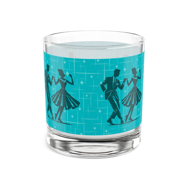 Vintage Sway Swing Dance Rocks Glass – 10oz Cocktail Tumbler for Retro Style Lovers